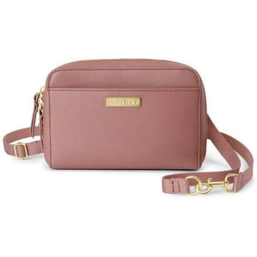 Crossbody diaper purse